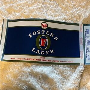 Foster's Lager Labels - 8